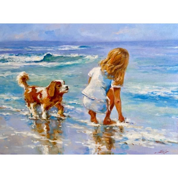 Alberto Guerrero | Niña y su mascota