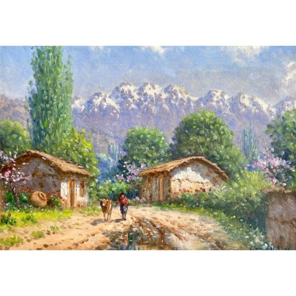 Alfredo Lobos |  Paisaje campestre #3