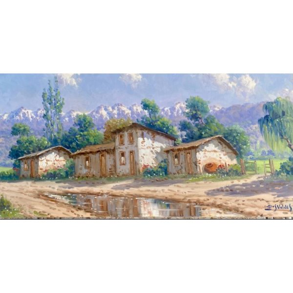 Alfredo Lobos |  Paisaje campestre