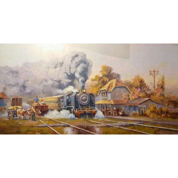Juan Calderón | Estación de tren rural #2