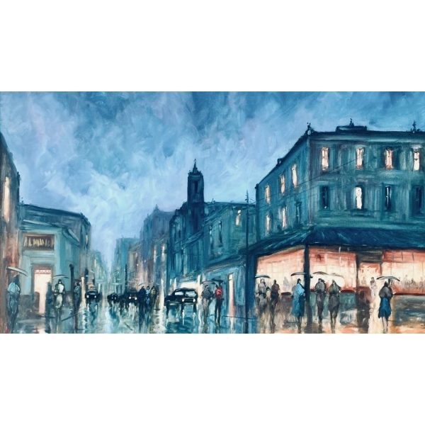 Roberto Mora | Calle de Santiago Nocturna