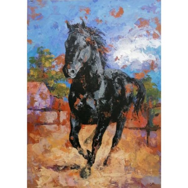 Carlos Alcazar | Caballo Galopante