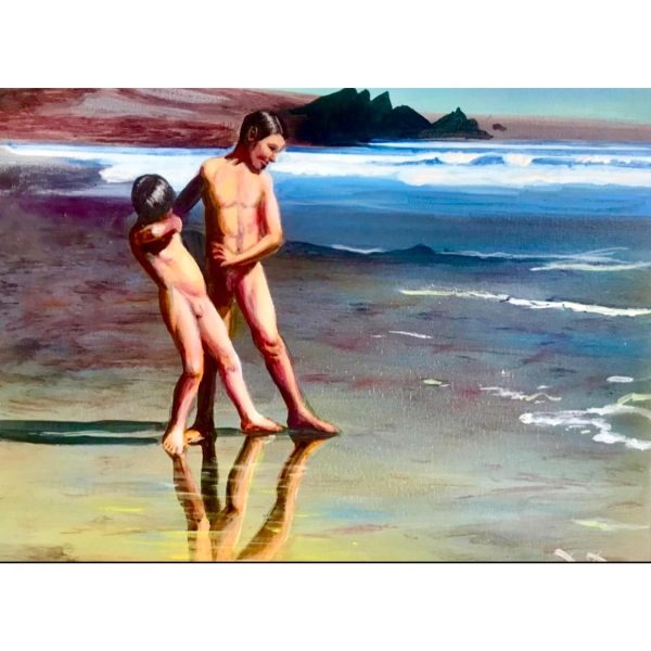 Leonardo Muñoz | Niños en la playa