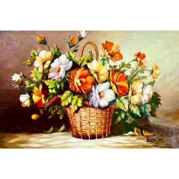 Norma Cupé | Canasto de flores