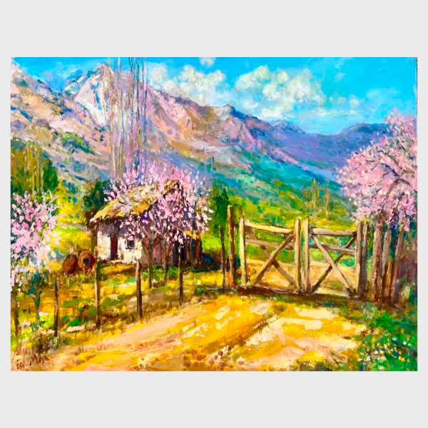 Francisco Moya | Paisaje Primaveral