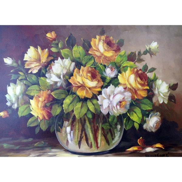 Norma Cupé | Rosas Blancas y Amarillas